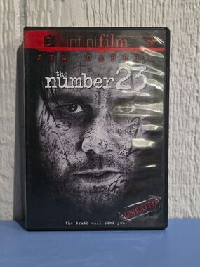 The Number 23 (Unrated) DVD - Black & Red Cover